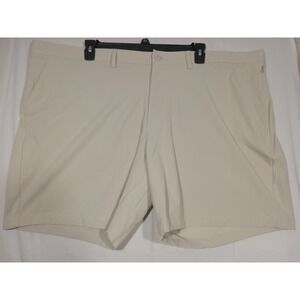 FLX Men's Stretch Premium‎ Beige Shorts Big & Tall Size 52 New NWT Comfort Waist